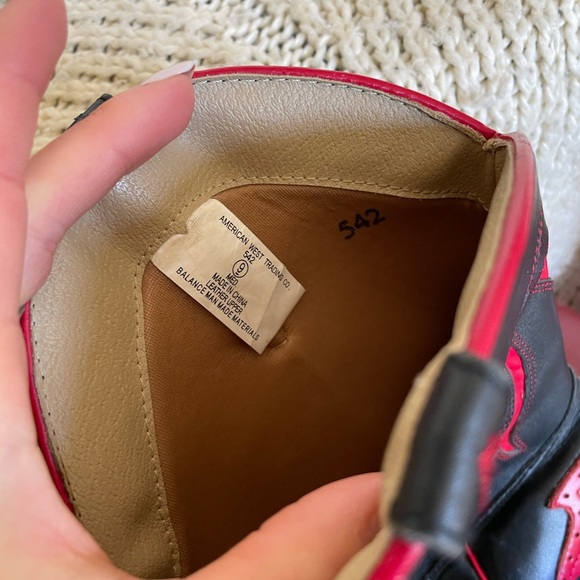 American West Trading co. Heart boots - Picture 10 of 12